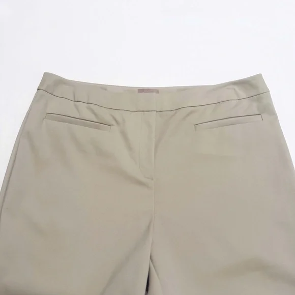 Chicos Classic Flat Front Ankle Pants - Picture 3 of 9